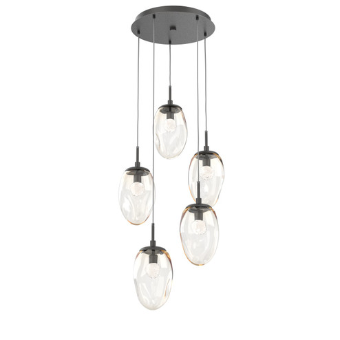 Pendants Multi-port/Cascade by Hammerton Studio ( 404 | CHB0067-05-GP-FA-C01-L1 Meteo ) 
