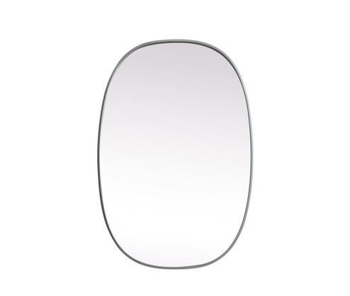 Mirrors Oval/Round by Elegant Lighting ( 173 | MR2B2740SIL Brynn ) 
