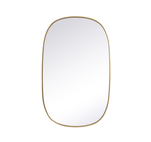 Mirrors Oval/Round by Elegant Lighting ( 173 | MR2B3048BRS Brynn ) 