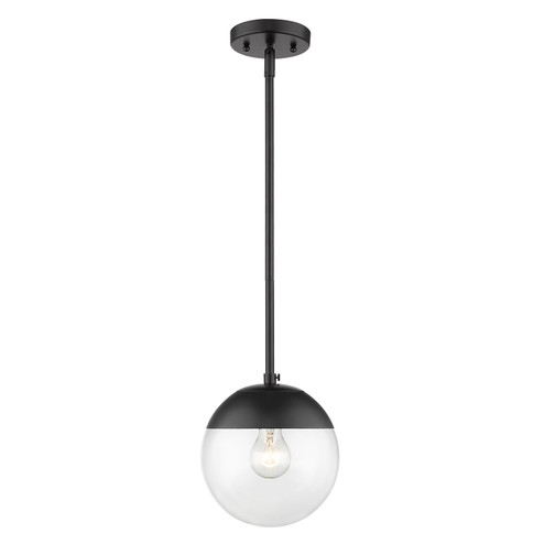 Mini Pendants Glass Down by Golden ( 62 | 3219-S BLK-BLK Dixon ) 