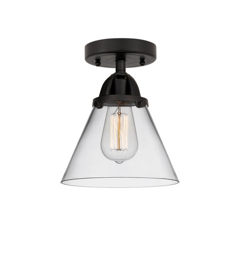Semi-Flush Mts. Cage by Innovations ( 405 | 288-1C-BK-G42-LED Nouveau 2 ) 