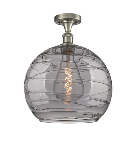 Semi-Flush Mts. Glass Down by Innovations ( 405 | 516-1C-SN-G1213-14SM Ballston ) 