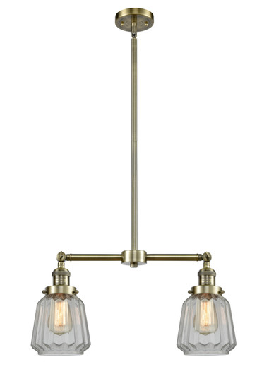 Linear/Island 2 Light Bar by Innovations ( 405 | 209-AB-G142-LED Franklin Restoration ) 