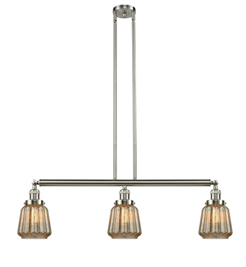 Linear/Island 3 Light Bar by Innovations ( 405 | 213-SN-G146-LED Franklin Restoration ) 