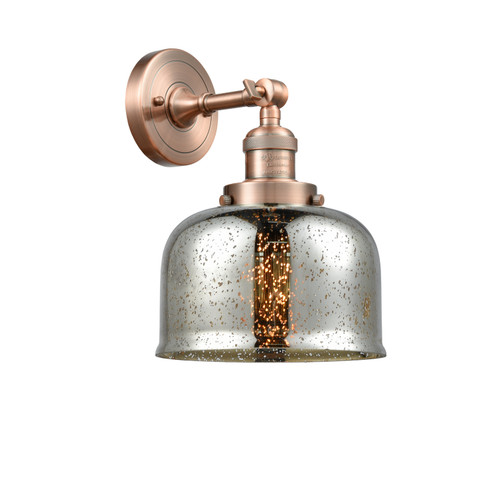 Sconces Single Glass by Innovations ( 405 | 203-AC-G78-LED Franklin Restoration ) 