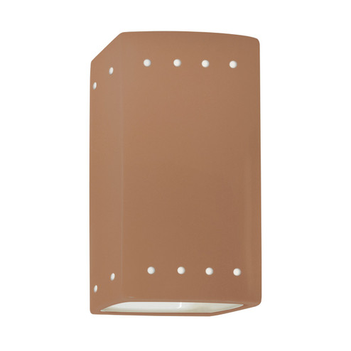 Sconces Pocket by Justice Designs ( 102 | CER-0925-ADOB Ambiance ) 