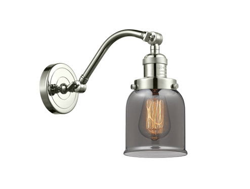 Sconces Single Glass by Innovations ( 405 | 515-1W-PN-G53-LED Franklin Restoration ) 