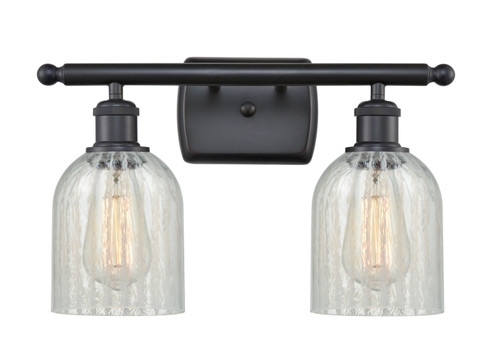 Bathroom Fixtures Two Lights by Innovations ( 405 | 516-2W-BK-G2511-LED Ballston ) 