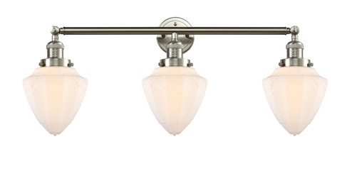 Bathroom Fixtures Three Lights by Innovations ( 405 | 205-SN-G661-7-LED Franklin Restoration ) 