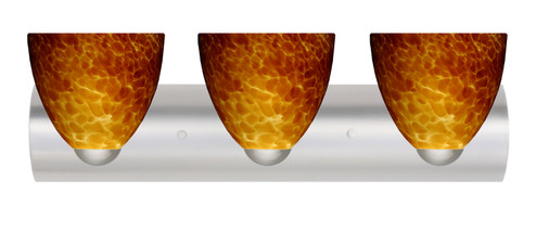 Bathroom Fixtures Three Lights by Besa ( 74 | 3WZ-757218-LED-SN Sasha )  Bathroom Fixtures Three Lights by Besa ( 74 | 3WZ-757218-LED-SN Sasha )