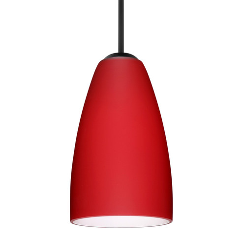 Mini Pendants Glass Down by Besa ( 74 | 1JC-1511RM-LED-BK Besa Riva 9 Pendant ) 