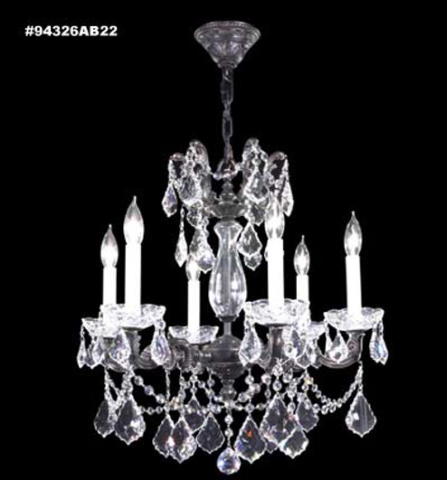 Mid. Chandeliers Candle by James R. Moder ( 64 | 94326AB22 Madrid Cast Brass ) 
