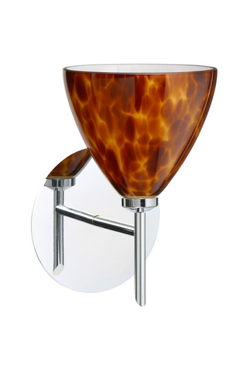 Sconces Single Glass by Besa ( 74 | 1SW-177918-CR Mia ) 