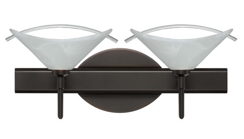 Bathroom Fixtures Two Lights by Besa ( 74 | 2SW-181304-BR Hoppi ) 