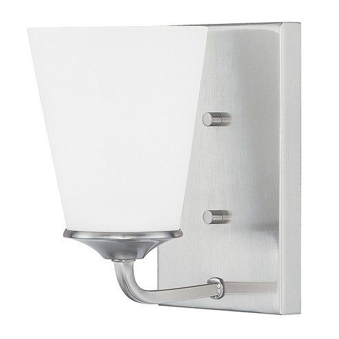 Sconces Single Glass by Capital Lighting ( 65 | 614111BN-331 Braylon ) 