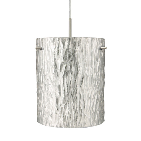 Mini Pendants Glass Down by Besa ( 74 | 1JC-4006SS-LED-SN Besa Tamburo 8 Pendant ) 