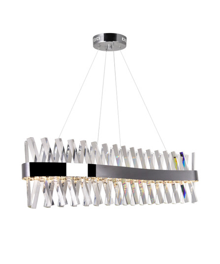 Linear/Island 4 Light + by CWI Lighting ( 401 | 1220P40-601-S Glace )  Linear/Island 4 Light + by CWI Lighting ( 401 | 1220P40-601-S Glace )