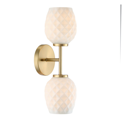 Sconces Double Glass by Designers Fountain ( 43 | D289M-2WS-BG Dita ) 