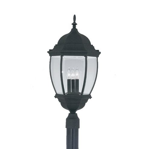 Exterior Post/Pier Head by Designers Fountain ( 43 | 2446-BK Tiverton ) 