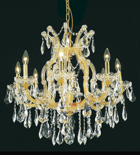 Mid. Chandeliers Candle by Elegant Lighting ( 173 | 2801D26G/RC Maria Theresa ) 