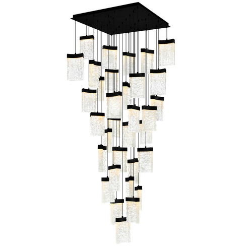 Large Chandeliers Multi-Port/Cascade by CWI Lighting ( 401 | 1587P36-33-101 Lava ) 