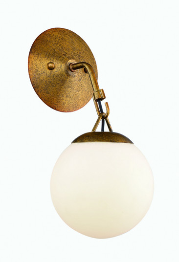 Sconces Single Glass by Craftmade ( 46 | 50761-PAB Orion ) 