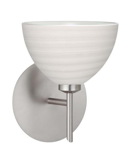 Sconces Single Glass by Besa ( 74 | 1SW-4679KR-SN Brella ) 
