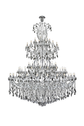 Large Chandeliers Glass Shade by Elegant Lighting ( 173 | 2803G120C-SS/RC Maria Theresa ) 