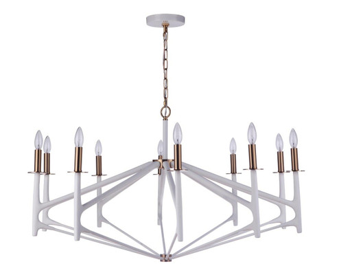 Large Chandeliers Candle by Craftmade ( 46 | 55510-MWWSB The Reserve ) 