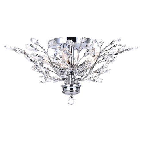 Flush Mounts Bowl Style by CWI Lighting ( 401 | 5206C16C Ivy ) 