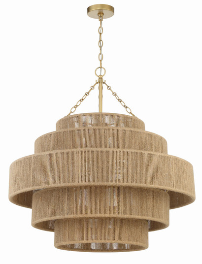 Mid. Chandeliers Multi-Port/Cascade by Crystorama ( 60 | SHY-10909-SG Shyla ) 