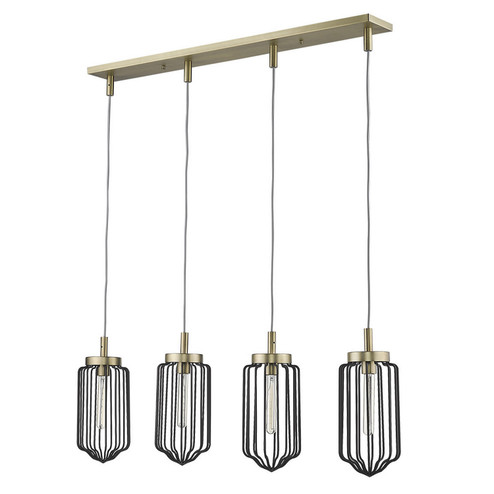 Linear/Island 4 Light + by Acclaim Lighting ( 106 | IN31502AB Reece ) 