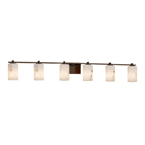 Bathroom Fixtures Five+Lights by Justice Designs ( 102 | FAL-8446-10-DBRZ-LED6-4200 LumenAria ) 