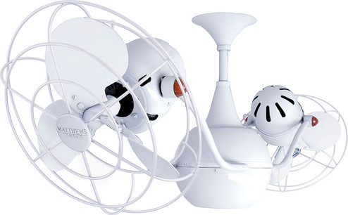 Fans Damp Location by Matthews Fan Company ( 101 | VB-WH-MTL Vent-Bettina ) 