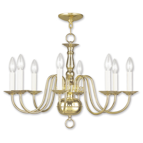 Mid. Chandeliers Candle by Livex Lighting ( 107 | 5008-02 Williamsburgh ) 