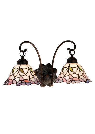 Sconces Double Glass by Meyda Tiffany ( 57 | 18725 Daffodil Bell ) 