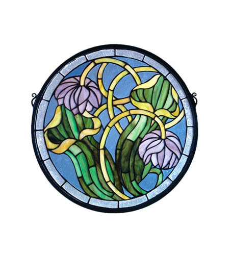 Home Accents Tiffany Windows/Wall Panels by Meyda Tiffany ( 57 | 11093 Pitcher Plant ) 