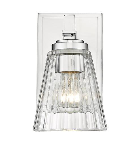 Sconces Single Glass by Z-Lite ( 224 | 823-1S-CH Lyna ) 
