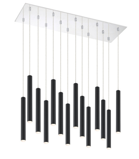 Linear/Island 4 Light + by Z-Lite ( 224 | 917MP12-MB-LED-14LCH Forest ) 