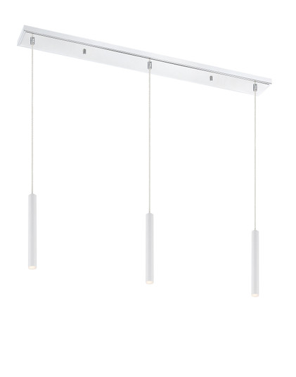 Linear/Island 3 Light Bar by Z-Lite ( 224 | 917MP12-WH-LED-3LCH Forest ) 