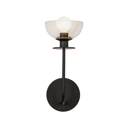 Sconces Single Glass by Alora ( 452 | WV515205MBCL Sylvia ) 
