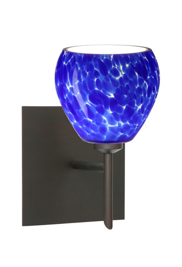 Sconces Single Glass by Besa ( 74 | 1SW-560586-BR-SQ Tay Tay ) 