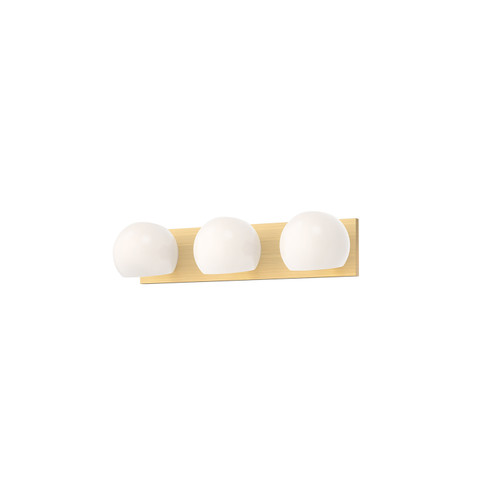 Bathroom Fixtures Three Lights by Alora ( 452 | VL548322BGOP Willow ) 