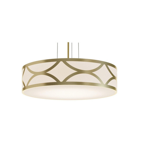 Pendants Drum Shade by AFX Lighting ( 162 | LAKP24MBGD Lake ) 