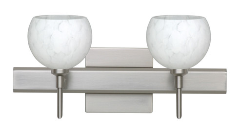Bathroom Fixtures Two Lights by Besa ( 74 | 2SW-565819-SN-SQ Palla ) 