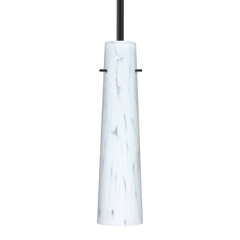 Mini Pendants Glass Down by Besa ( 74 | 1TT-567419-LED-BK Besa Camino Stem Pendant ) 