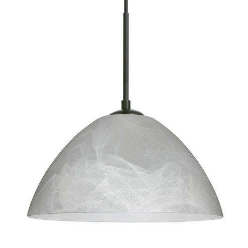 Mini Pendants Glass Down by Besa ( 74 | 1JC-420152-LED-BK Besa Tessa Pendant ) 