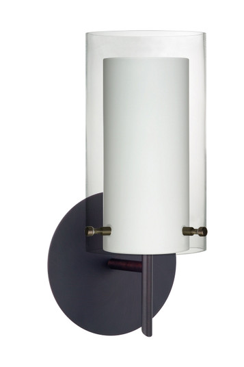 Sconces Single Glass by Besa ( 74 | 1SW-C44007-BR Pahu ) 