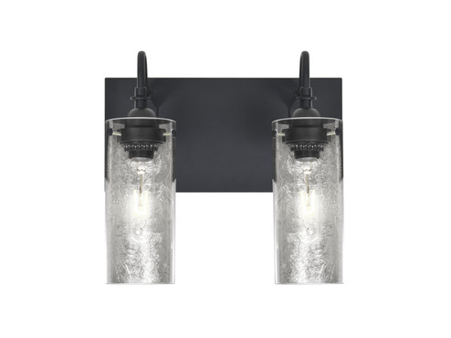 Bathroom Fixtures Two Lights by Besa ( 74 | 2WG-DUKESF-BK Duke ) 