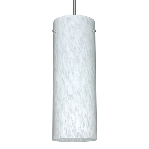Mini Pendants Glass Down by Besa ( 74 | 1JT-412819-LED-SN Besa Stilo 18 Pendant ) 